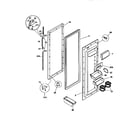Kenmore 25358687893 refrigerator door diagram