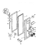 Refrigerator door