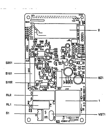 Power and control circuit board