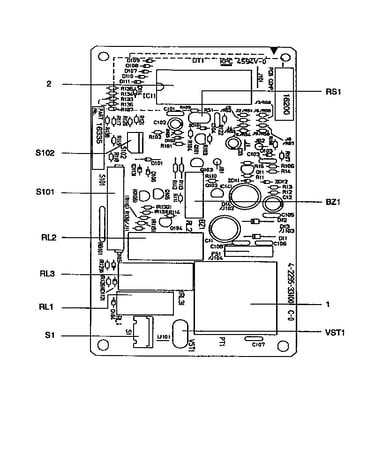 Power/control circuit board