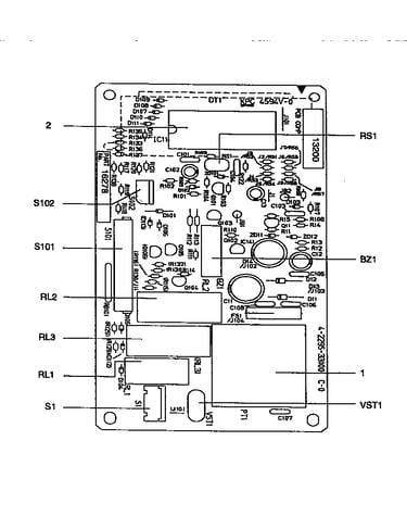 Power and control circuit board