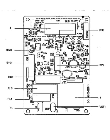 Power control circuit board 16261