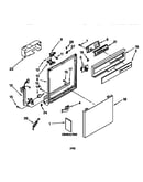 Frame and console