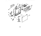 Kenmore 66515838792 frame and console diagram