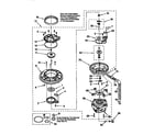 Kenmore 66515838792 pump and motor diagram