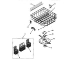 Kenmore 66515891792 lower dishrack diagram