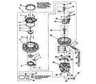 Kenmore 66515791792 pump and motor diagram