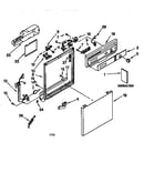 Frame and console