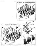 Lower dishrack
