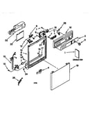 Frame and console