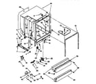 Kenmore 66515795792 tub assembly diagram