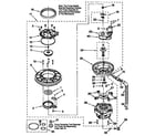 Kenmore 66515795792 pump and motor diagram