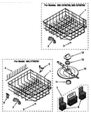 Lower dishrack