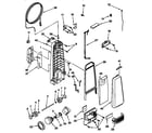 Kenmore 11638413891 dust compartment diagram