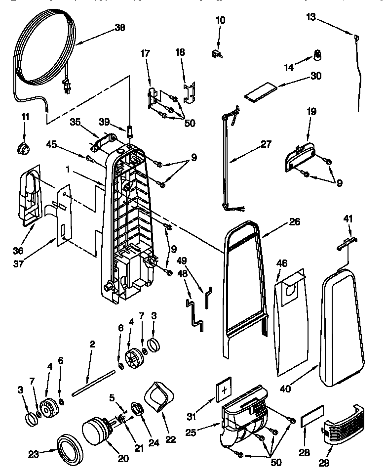 Dust compartment