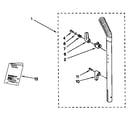 Kenmore 11638413891 handle diagram