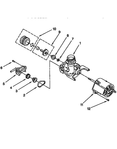 Pump and motor