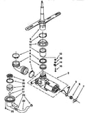 Pump and spray arm