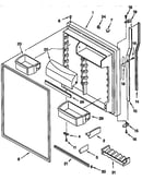 Refrigerator door