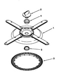 Lower washarm and strainer
