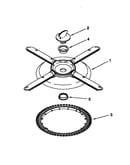 Lower washarm and strainer