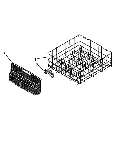 Lower rack
