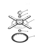 Lower washarm and strainer