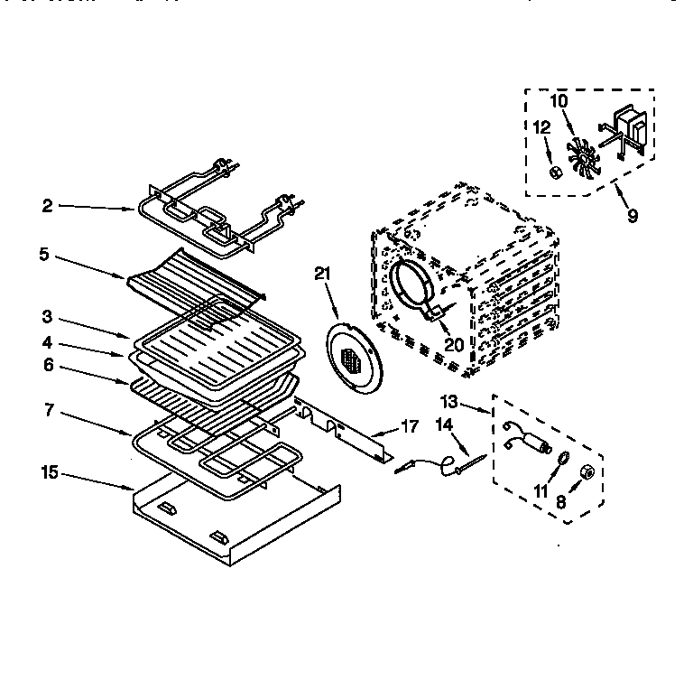 Internal oven