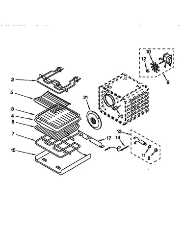 Internal oven