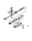 Pneumatic 3/8" ratchet wrench