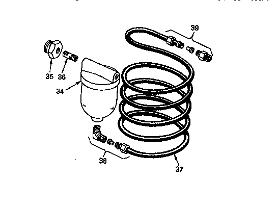Jet pump air volume control package