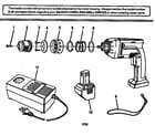 Craftsman 315274900 3/8 inch cordless drill-driver diagram