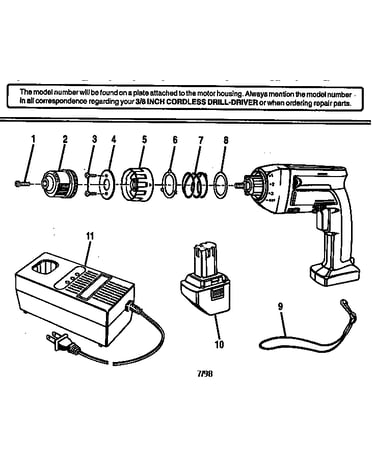 3/8 inch cordless drill-driver
