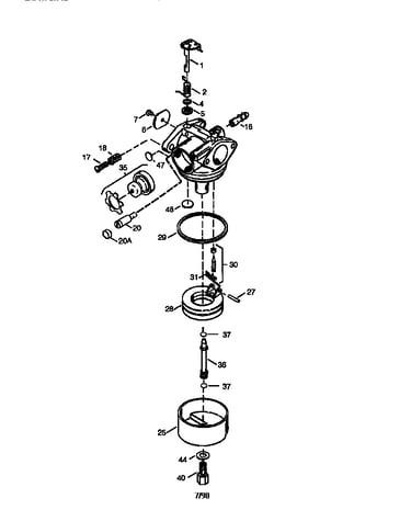 Carburetor 640025c