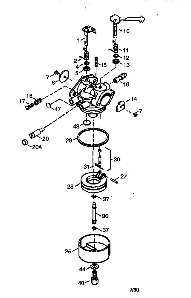 CARBURETOR 640112