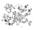 Craftsman 917382800 rotary lawn mower diagram