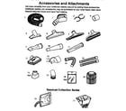 Craftsman 113177101 accessories and attachments diagram
