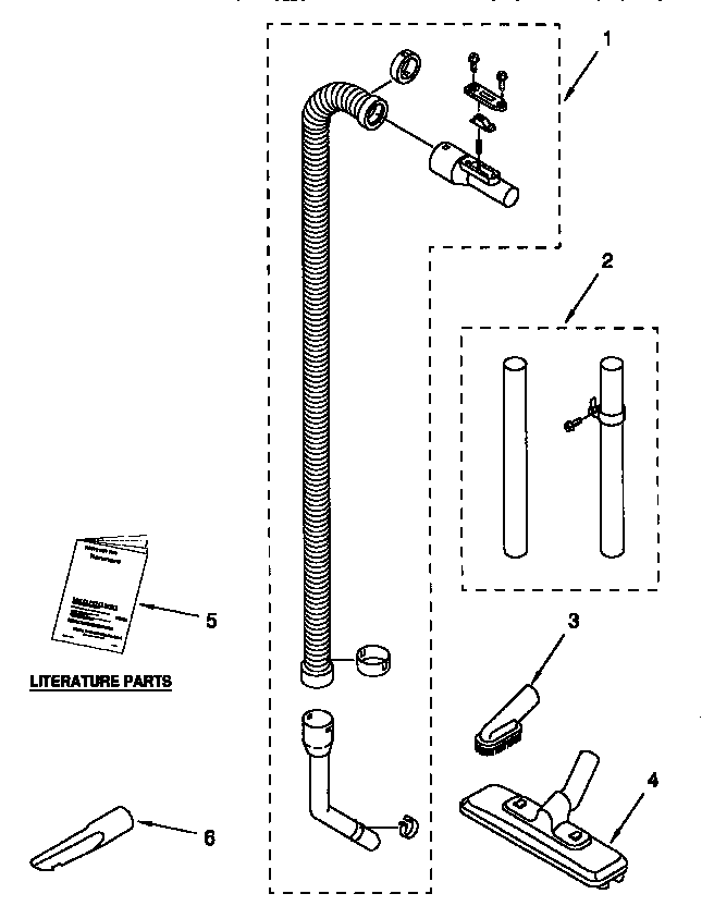 Hose and attachment
