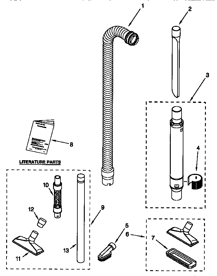Hose and attachment