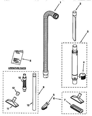 Hose and attachment