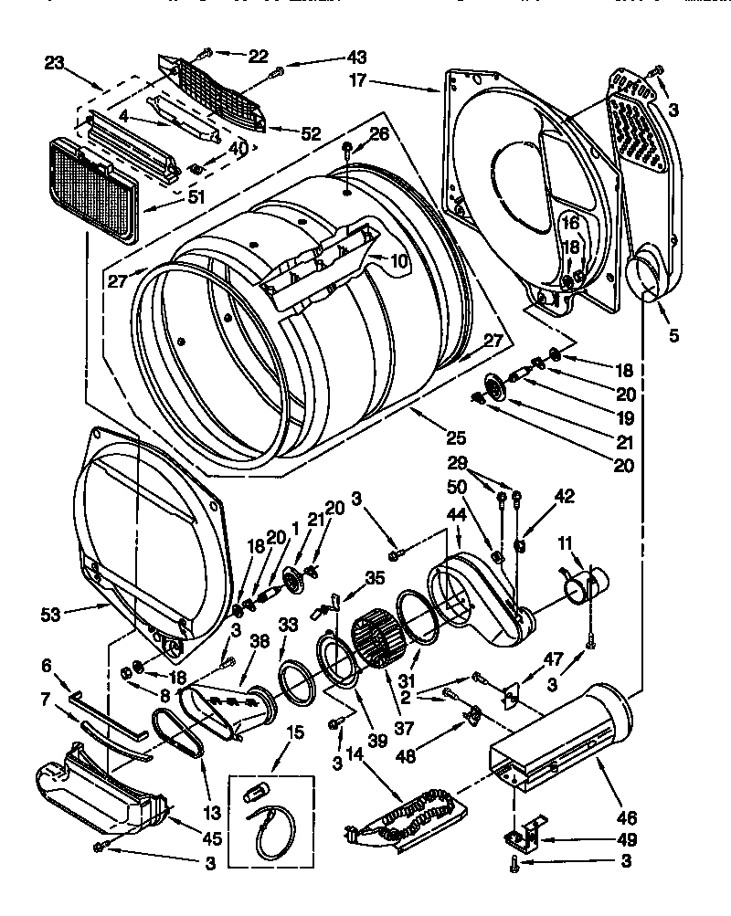 Dryer bulkhead