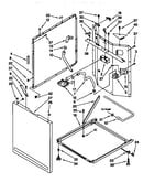 Washer cabinet