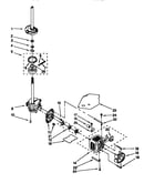 Brake, clutch, gearcase, motor, pump