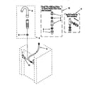 Kenmore 11088764791 washer water system diagram