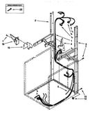 Dryer supp washer harness