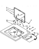 Washer top lid