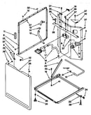 Washer cabinet