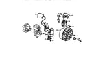 Honda GC160VXA flywheel - ignition coil diagram