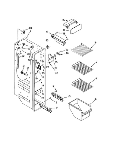 Freezer liner