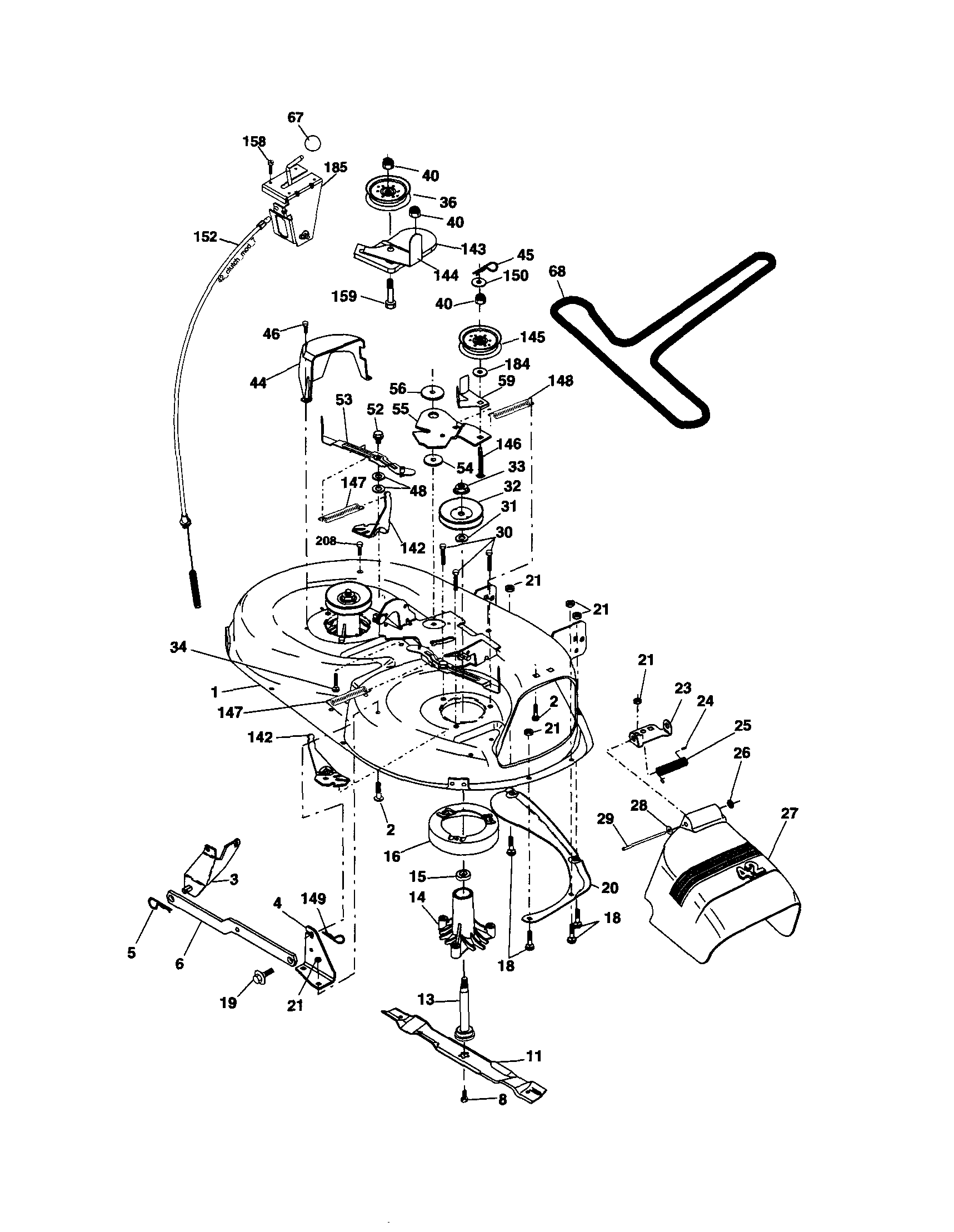 MOWER DECK